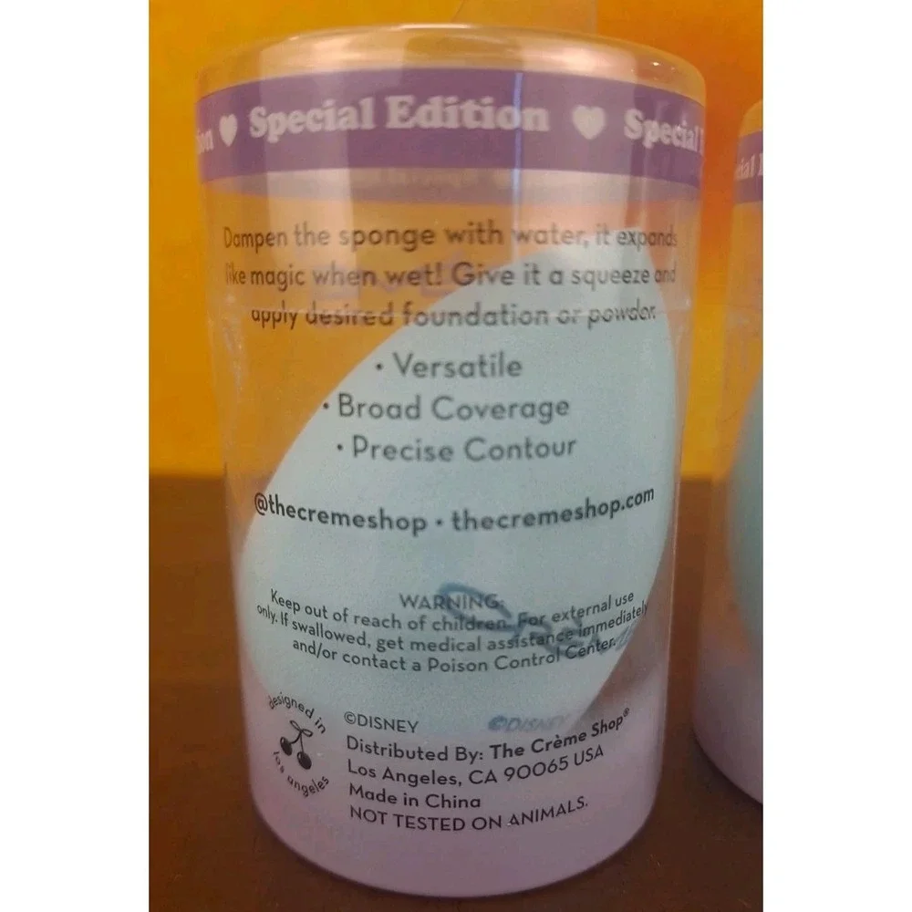 The Creme Shop Disney Stitch Pro Blend Cosmetic Sponge Blenders Special‎ Edition